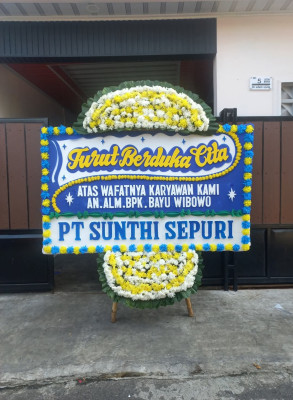 Papan Bunga Duka di Cimungkal