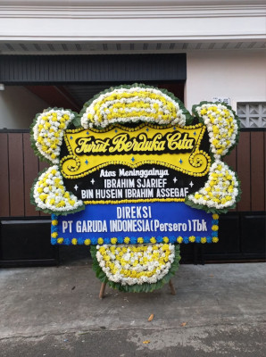 Papan Bunga Duka di Cimungkal